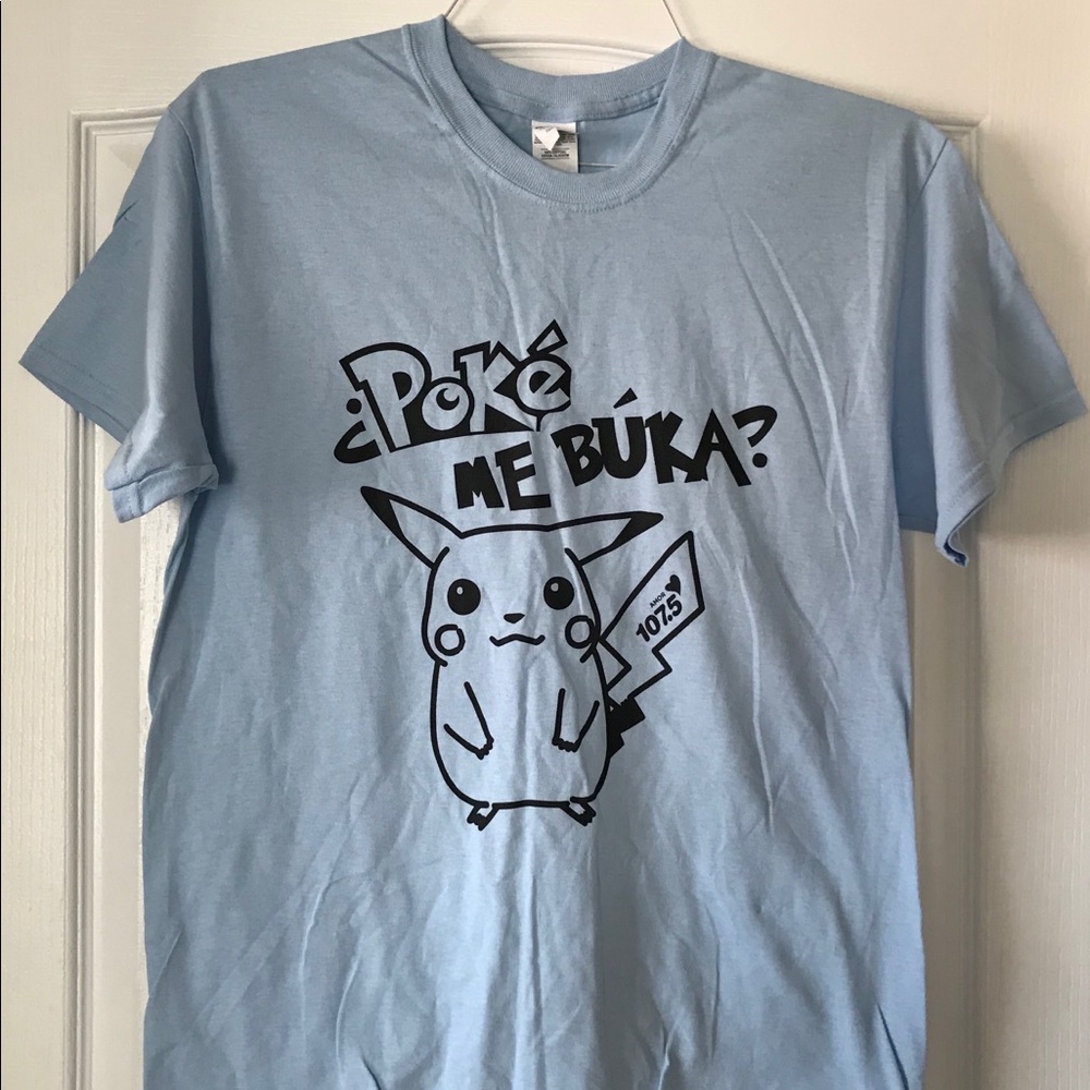 T-shirt for men’s Light blue Size S